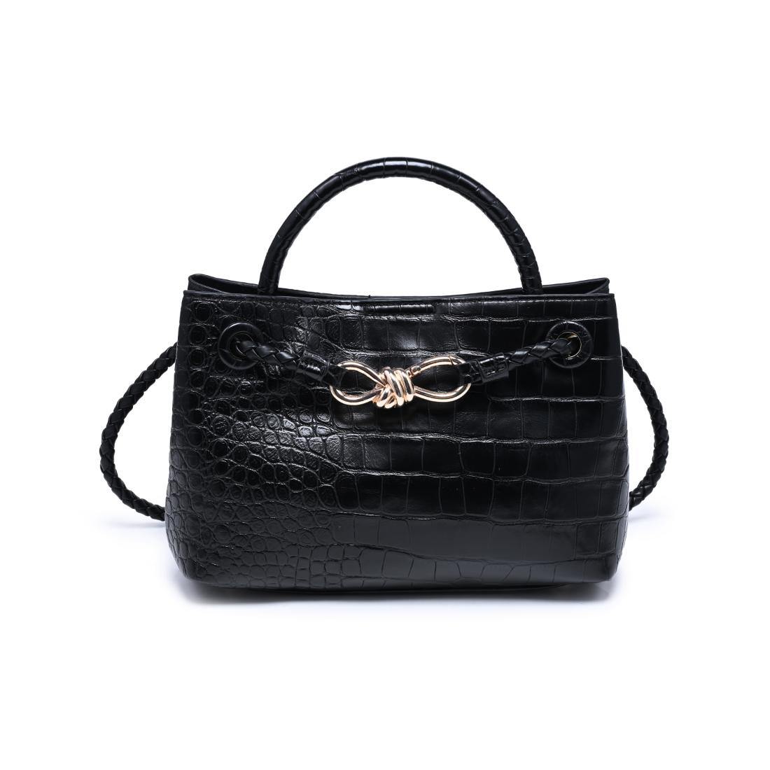 Urban Expressions Ryann - Croc Satchel 840504214554 View 1 | Black