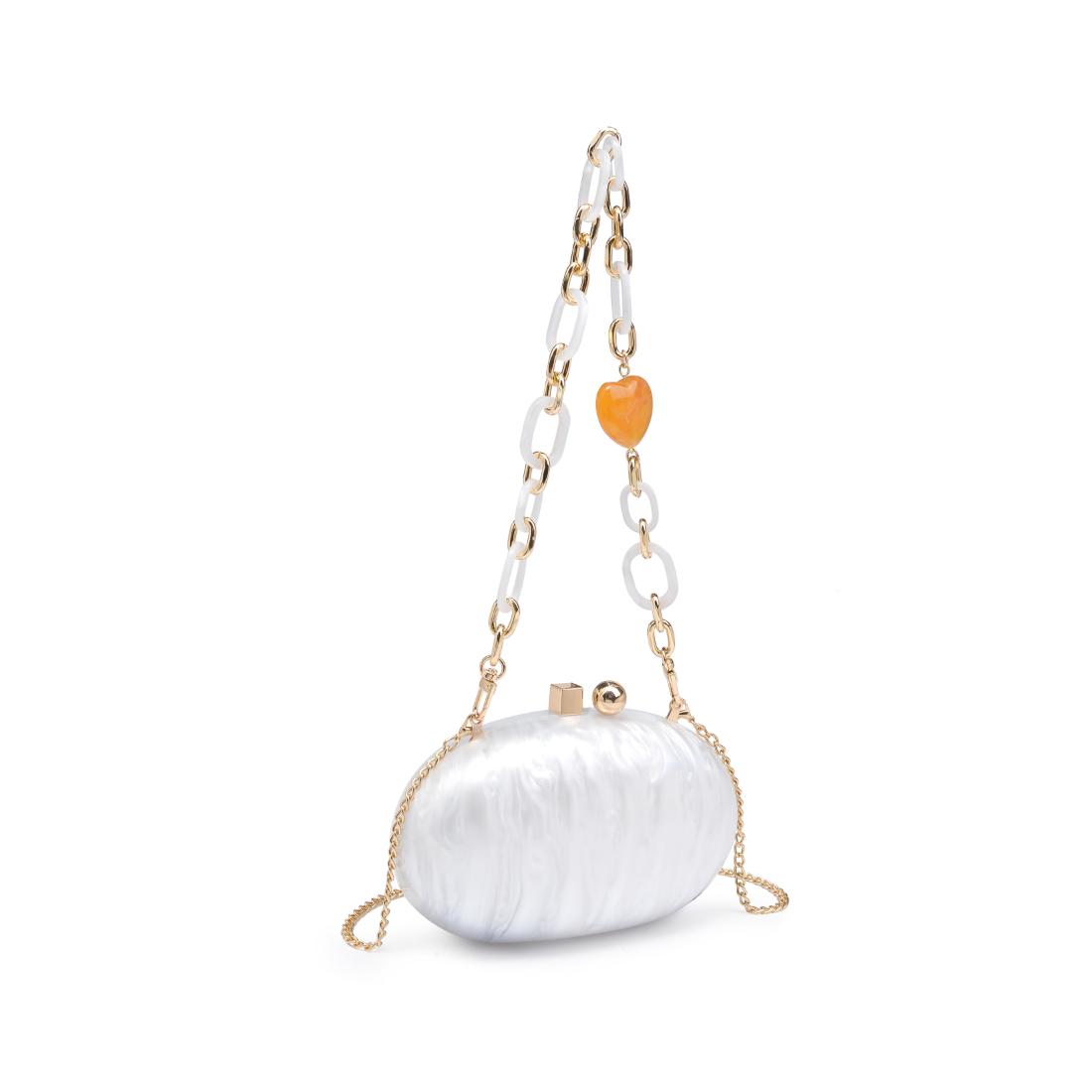 Product Image of Urban Expressions Tamberla Evening Bag 840611152701 View 6 | Ivory