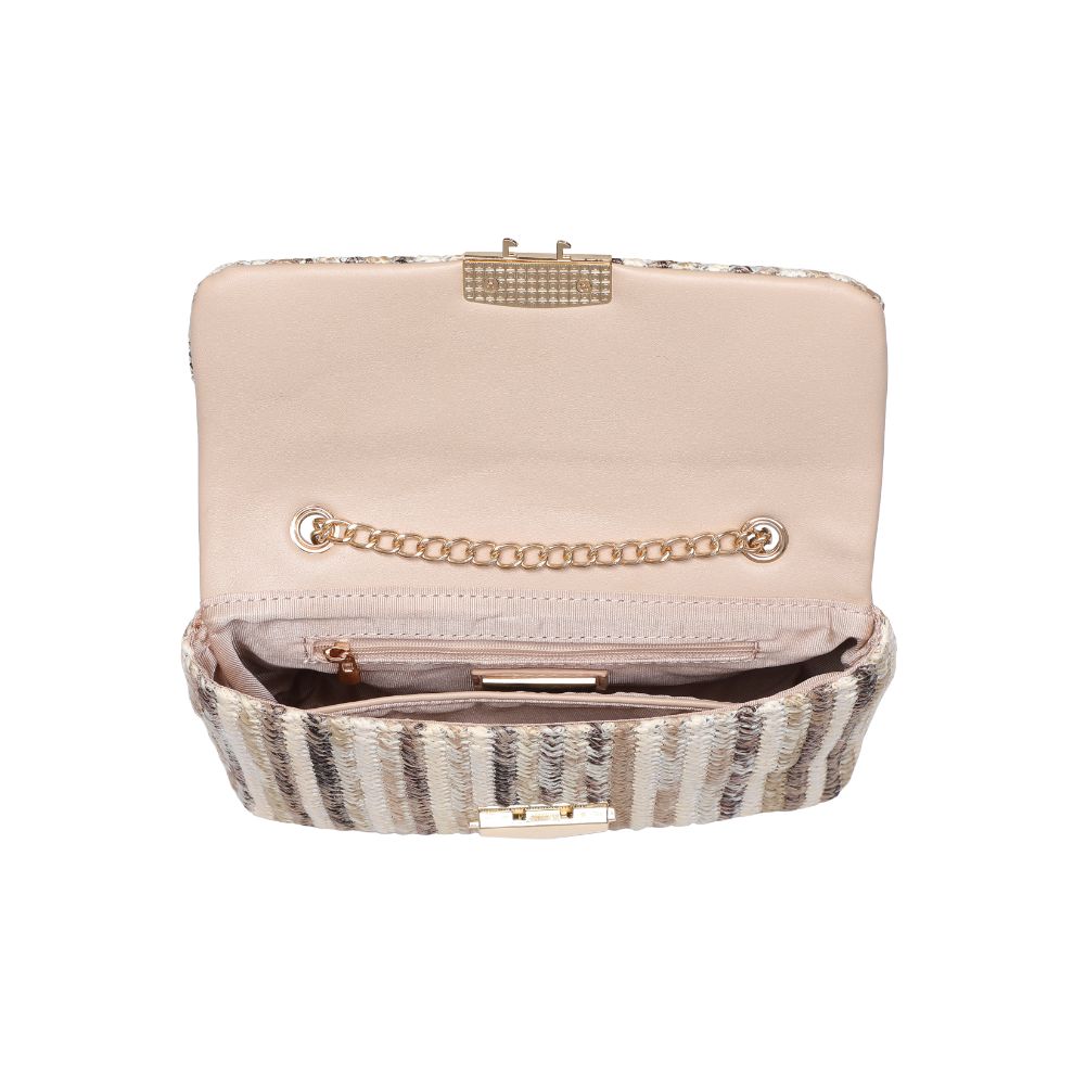 Woman wearing Natural Multi Urban Expressions Remi Crossbody 840611124081 View 9 | Natural Multi