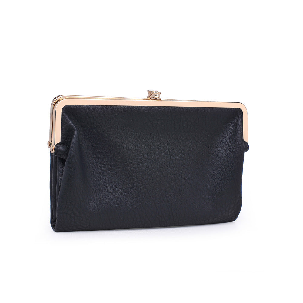 Woman wearing Black Urban Expressions Sandra Wallet 700355473459 View 6 | Black