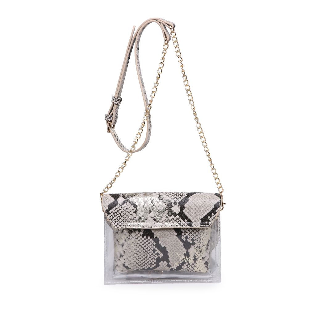 Product Image of Urban Expressions Rally Clutch 840611165978 View 3 | Beige Multi
