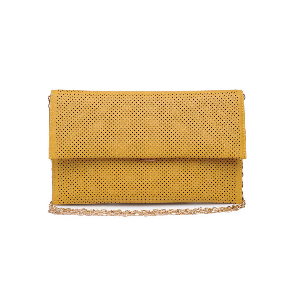 Product Image of Urban Expressions Waverly Clutch NA-840611159557 View 1 | Mustard