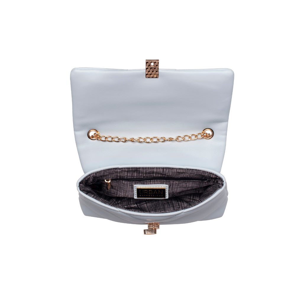 Product Image of Urban Expressions Samantha Crossbody 840611178930 View 8 | Ice Blue