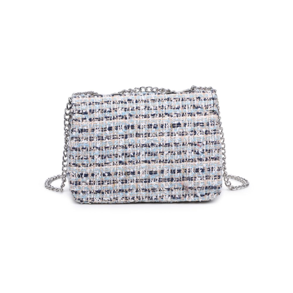 Woman wearing Denim Multi Urban Expressions Camille Shoulder Bag 840611120540 View 7 | Denim Multi