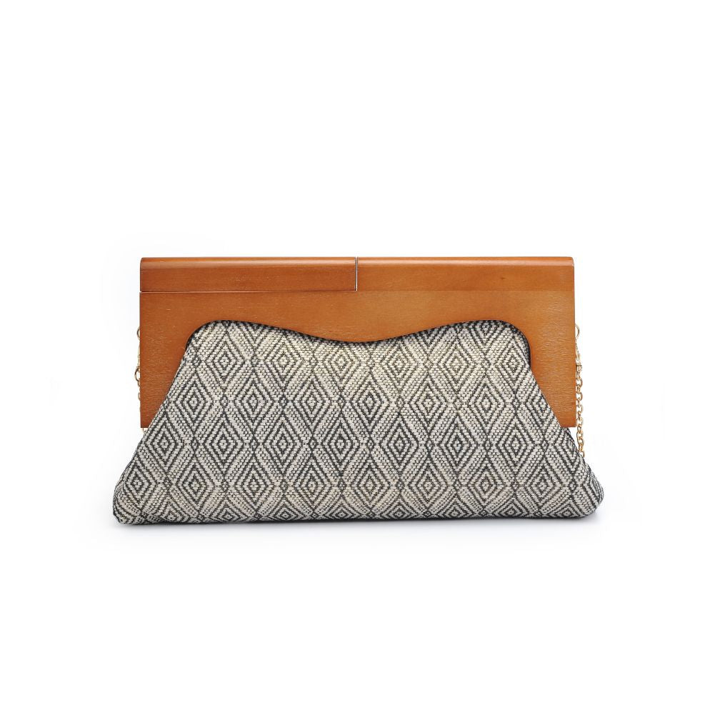 Product Image of Urban Expressions Calypso Clutch 840611182159 View 7 | Black