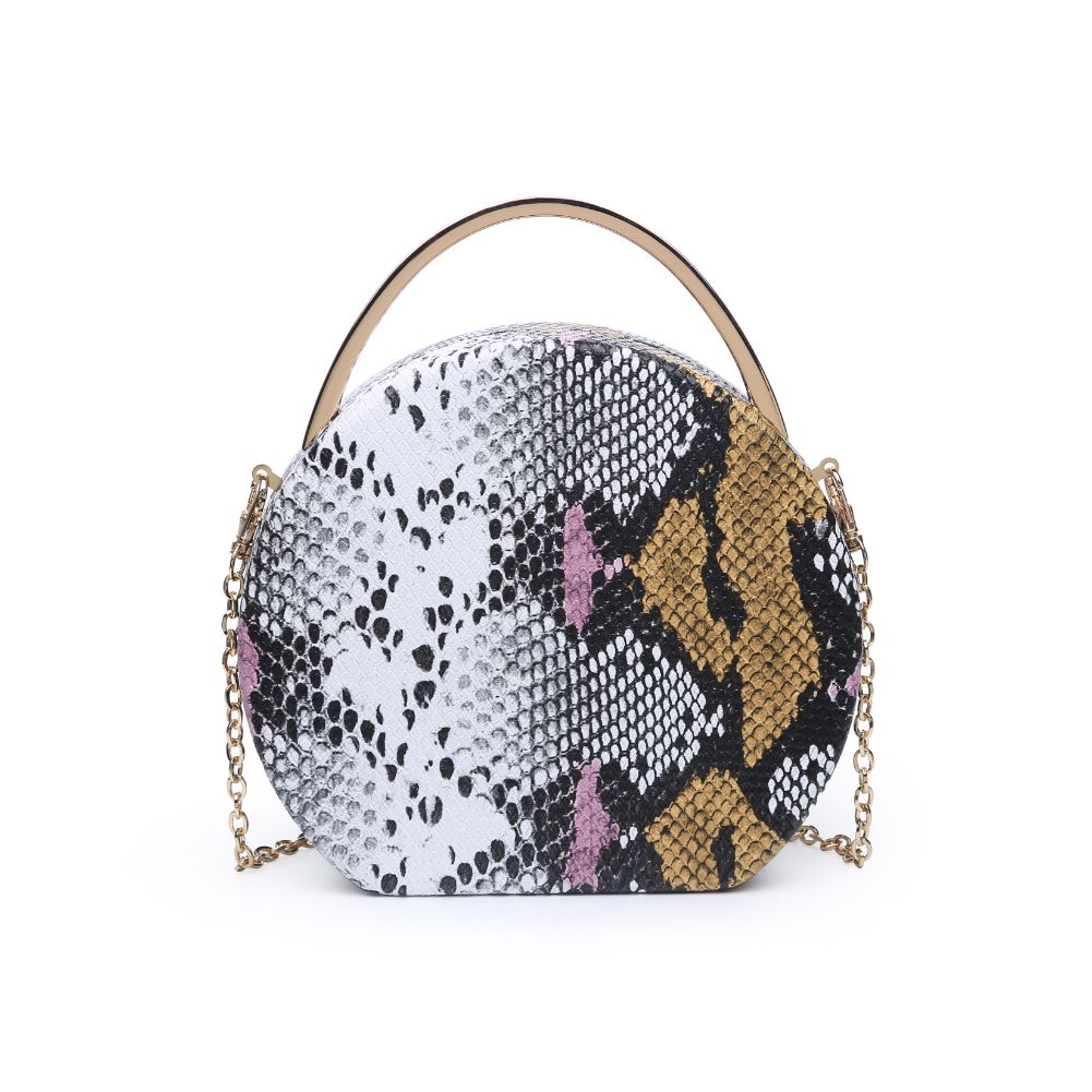 Product Image of Urban Expressions Aria Evening Bag 840611170859 View 3 | Tan Multi