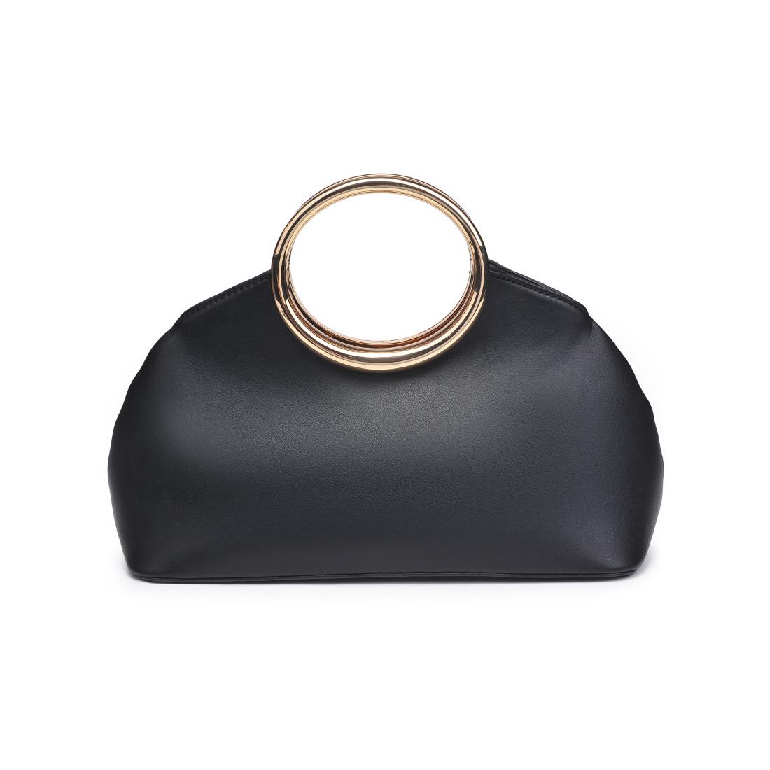 Product Image of Urban Expressions Belinda Evening Bag 840611128881 View 7 | Black