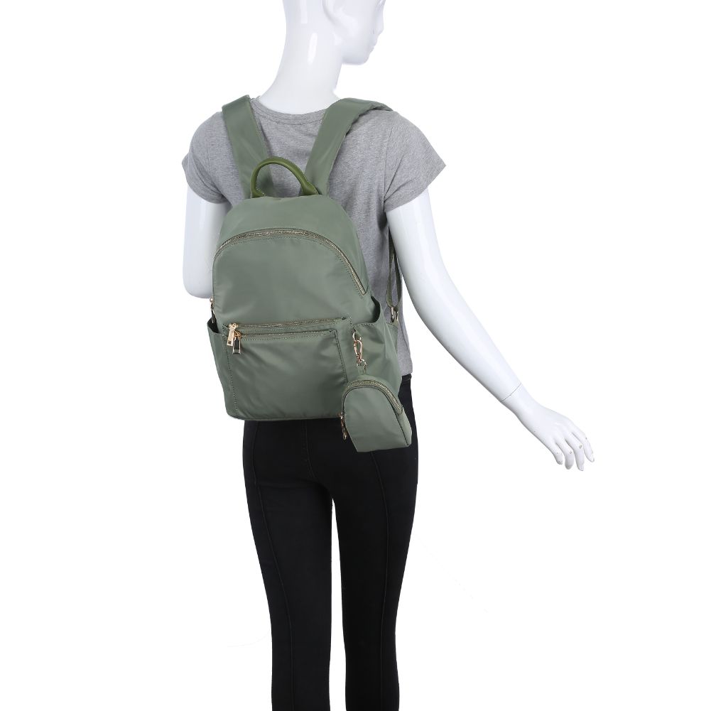 Product Image of Urban Expressions Venus Backpack 840611177773 View 5 | Olive