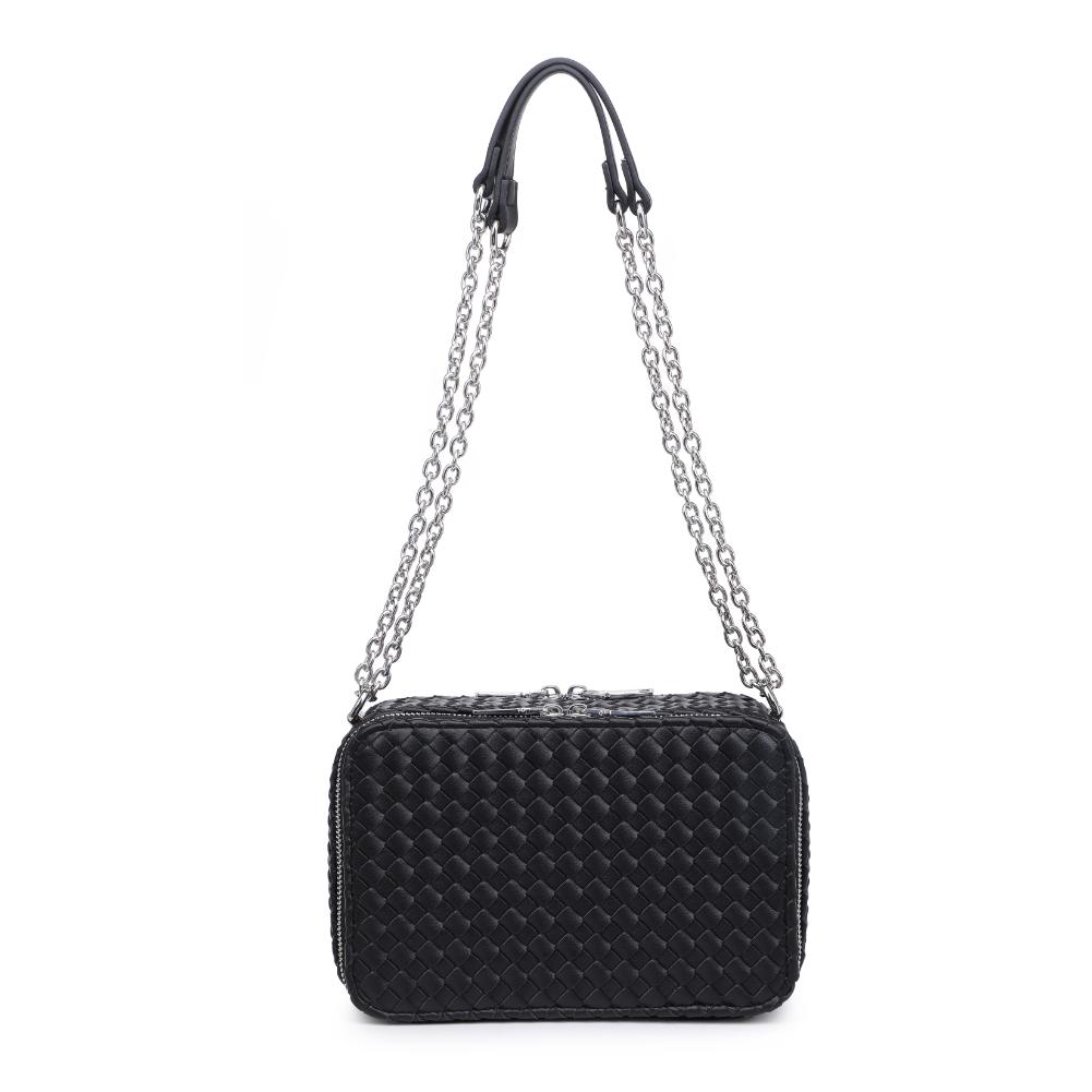 Woman wearing Black Urban Expressions Elle Crossbody 840611124456 View 5 | Black