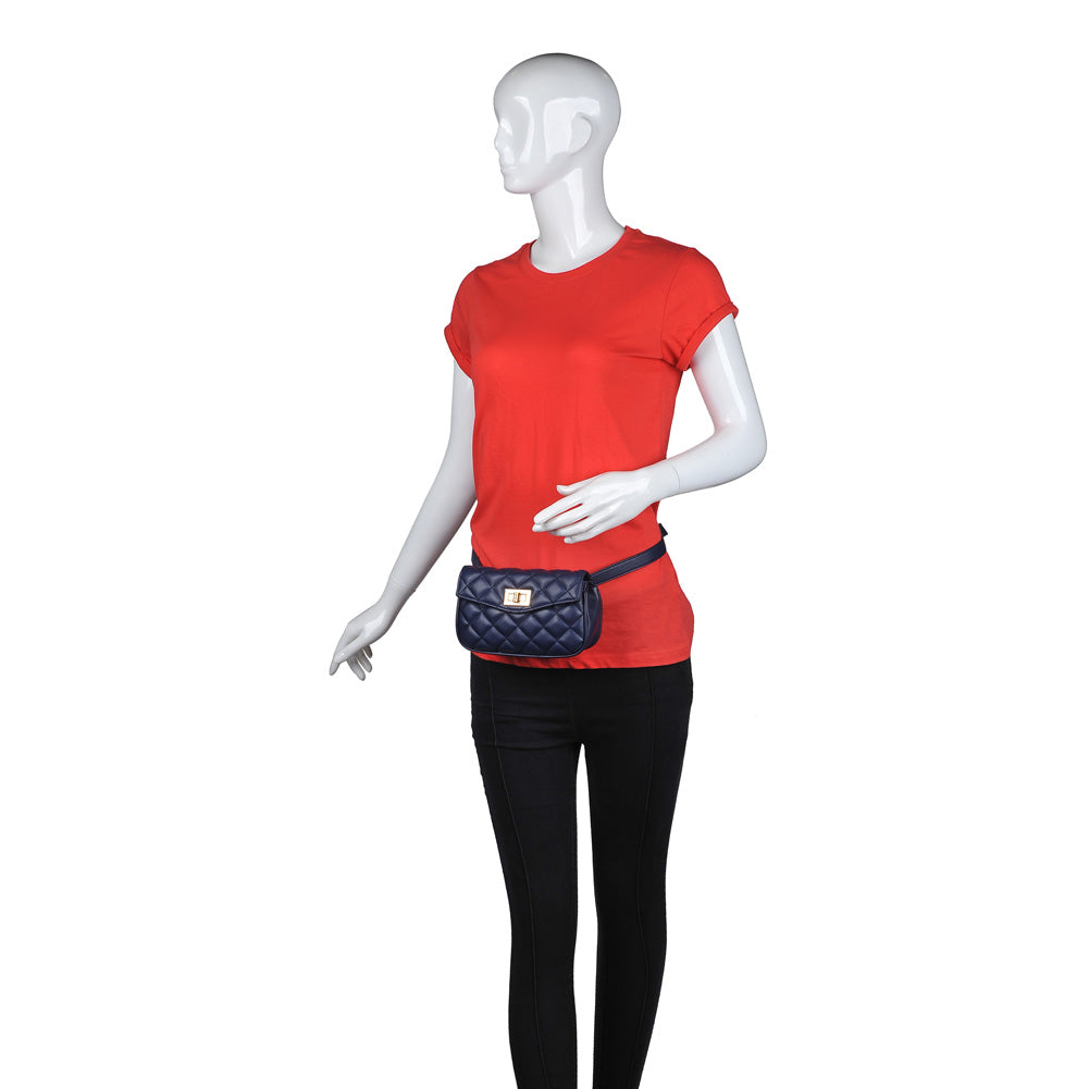 Product Image of Urban Expressions Roxy Belt Bag NA-840611152527 View 5 | Navy