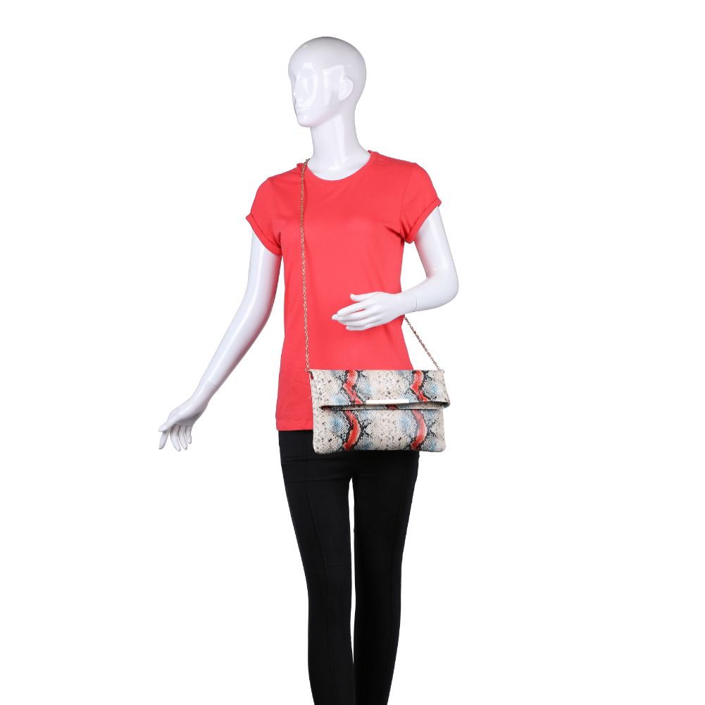 Product Image of Urban Expressions Amber Clutch NA-840611166111 View 5 | Beige Multi