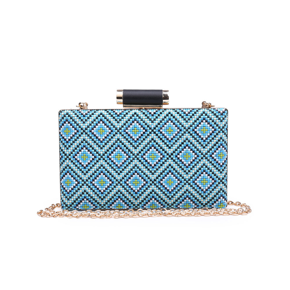 Product Image of Urban Expressions Bora Bora Evening Bag NA-840611161543 View 1 | Turquoise
