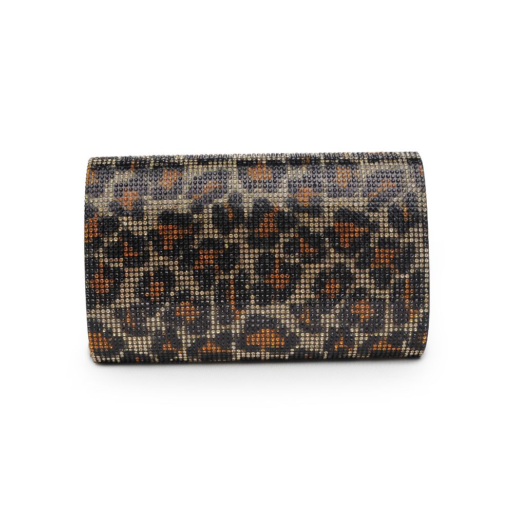 Product Image of Urban Expressions Becky Clutch 840611165107 View 3 | Leopard