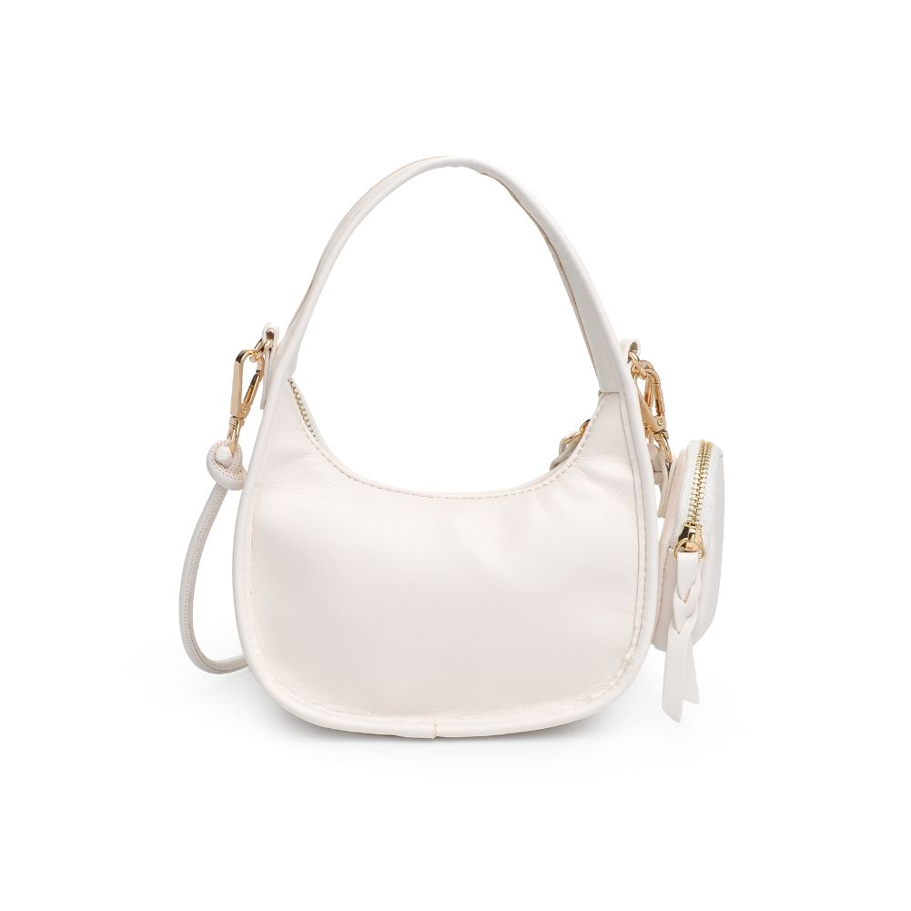 Product Image of Urban Expressions Ruby Crossbody 840611181688 View 7 | White