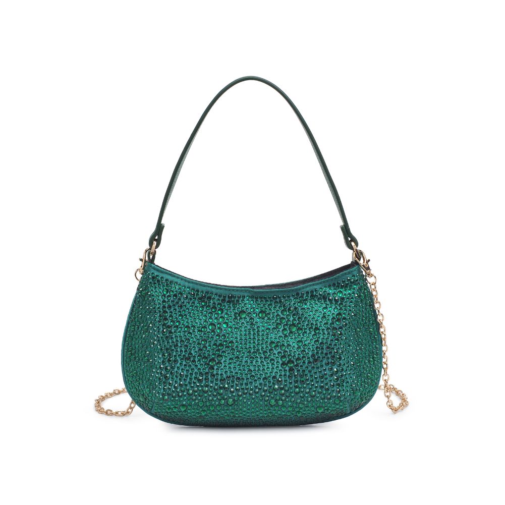 Woman wearing Green Urban Expressions Simone Evening Bag 840611113894 View 5 | Green