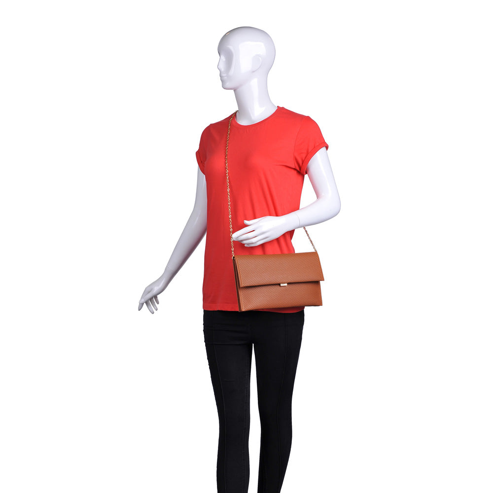 Product Image of Urban Expressions Waverly Clutch NA-840611159540 View 5 | Tan