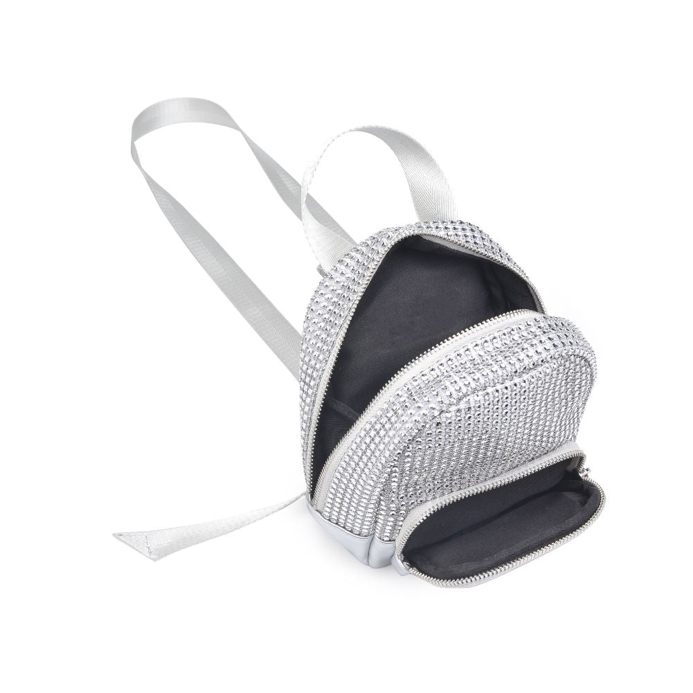 Product Image of Urban Expressions Frizzante Crossbody 840611121486 View 8 | Silver