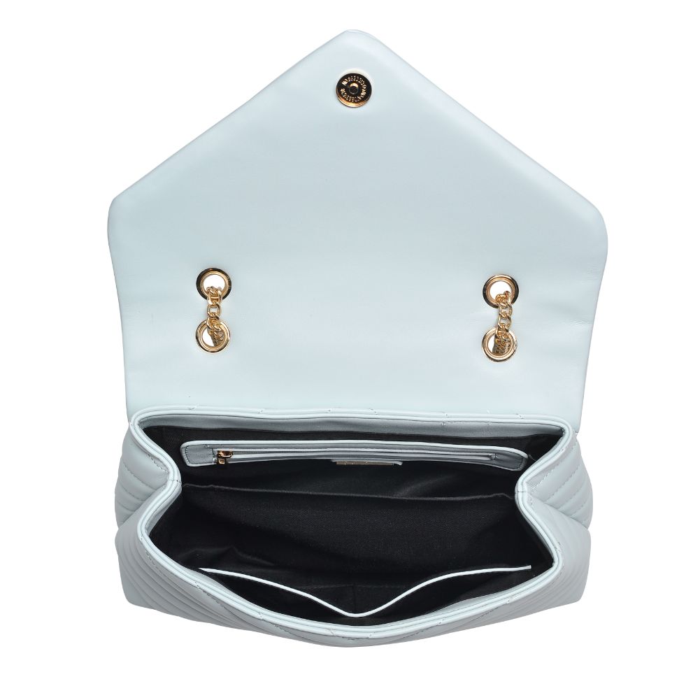 Product Image of Urban Expressions Ivy Crossbody 818209018463 View 8 | Ice Blue