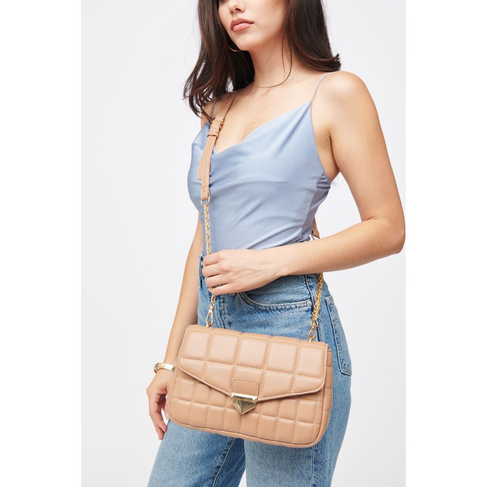 Woman wearing Natural Urban Expressions Patsy Crossbody 840611184528 View 1 | Natural