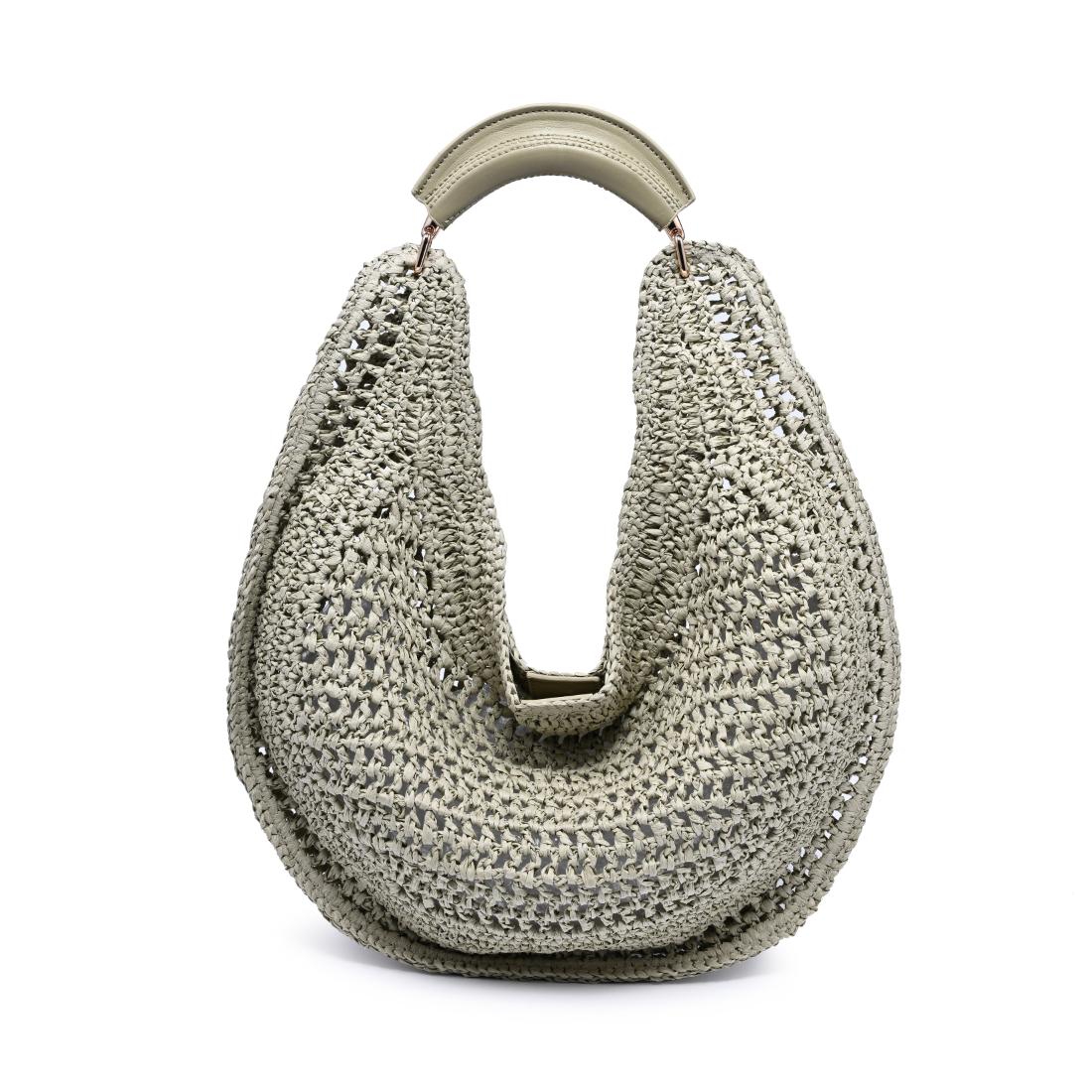 Woman wearing Sage Urban Expressions Camden Hobo 840504204500 View 5 | Sage