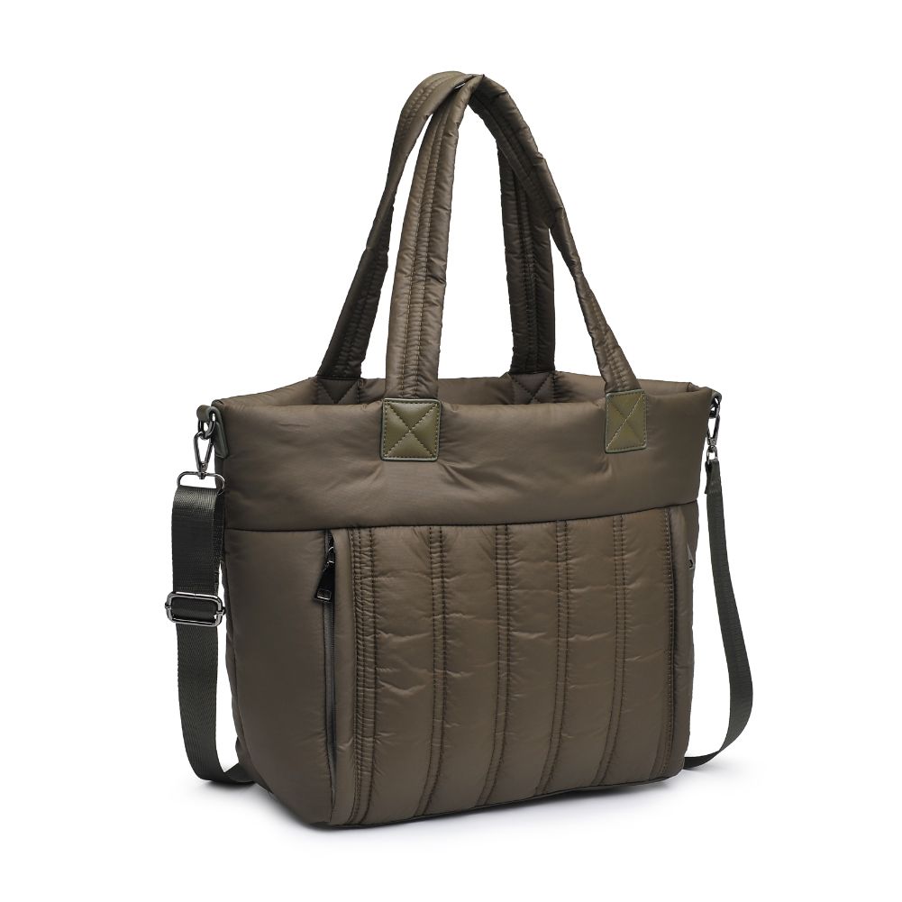 Product Image of Urban Expressions Ellis Tote 840611182692 View 6 | Olive