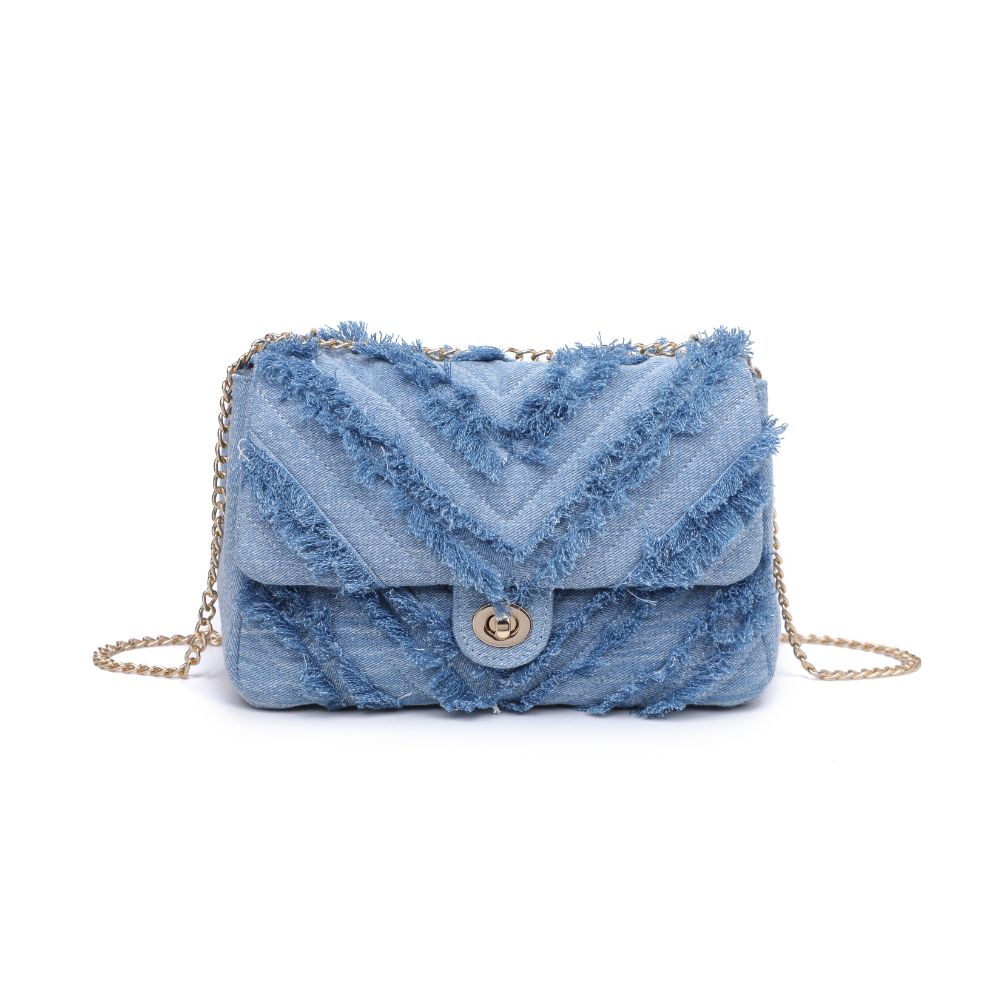 Product Image of Urban Expressions Belle Shoulder Bag 818209017060 View 5 | Denim