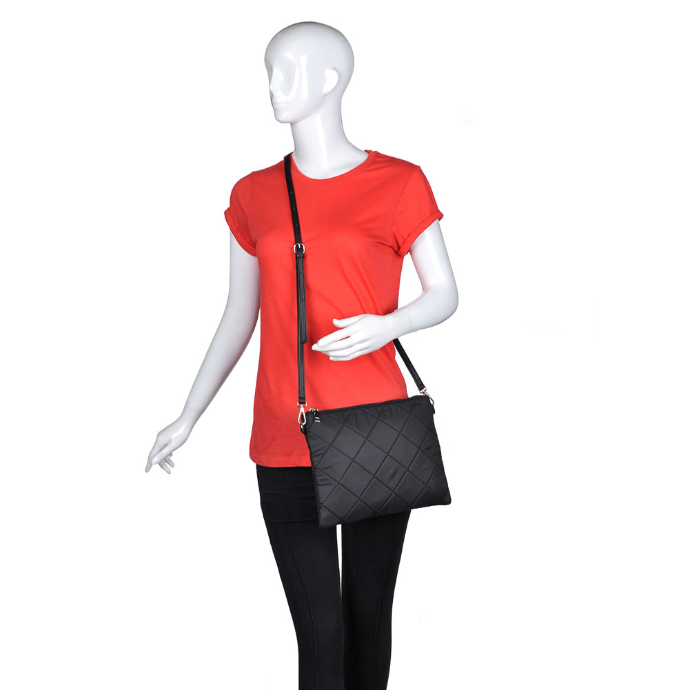 Woman wearing Black Urban Expressions Rush Tote 840611156532 View 3 | Black