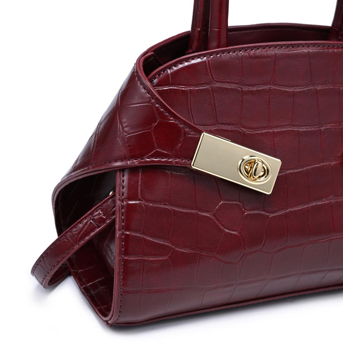 Urban Expressions Fable - Croco Crossbody 840504215131 View 8 | Burgundy