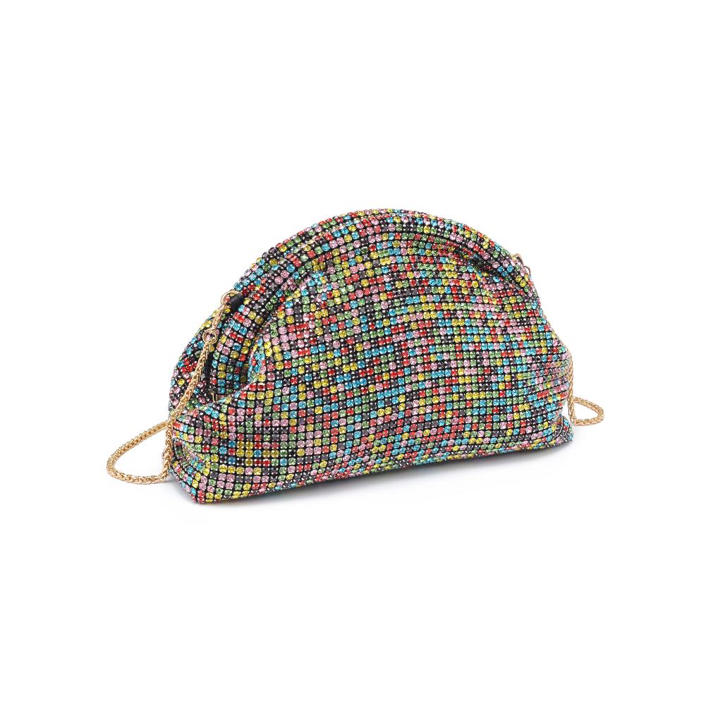 Woman wearing Multi Urban Expressions Mariah Evening Bag 840611129963 View 6 | Multi