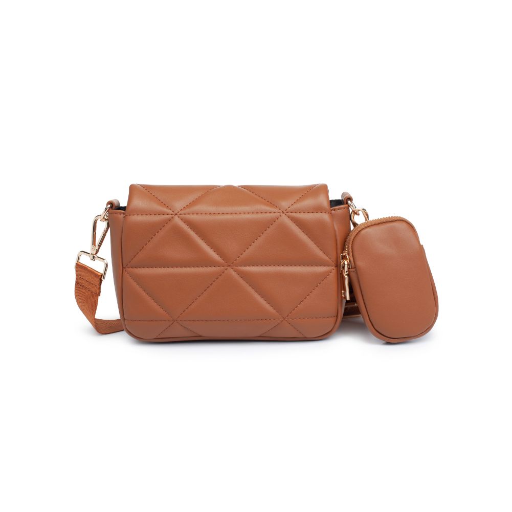 Product Image of Urban Expressions Tasha Crossbody 840611185662 View 6 | Tan
