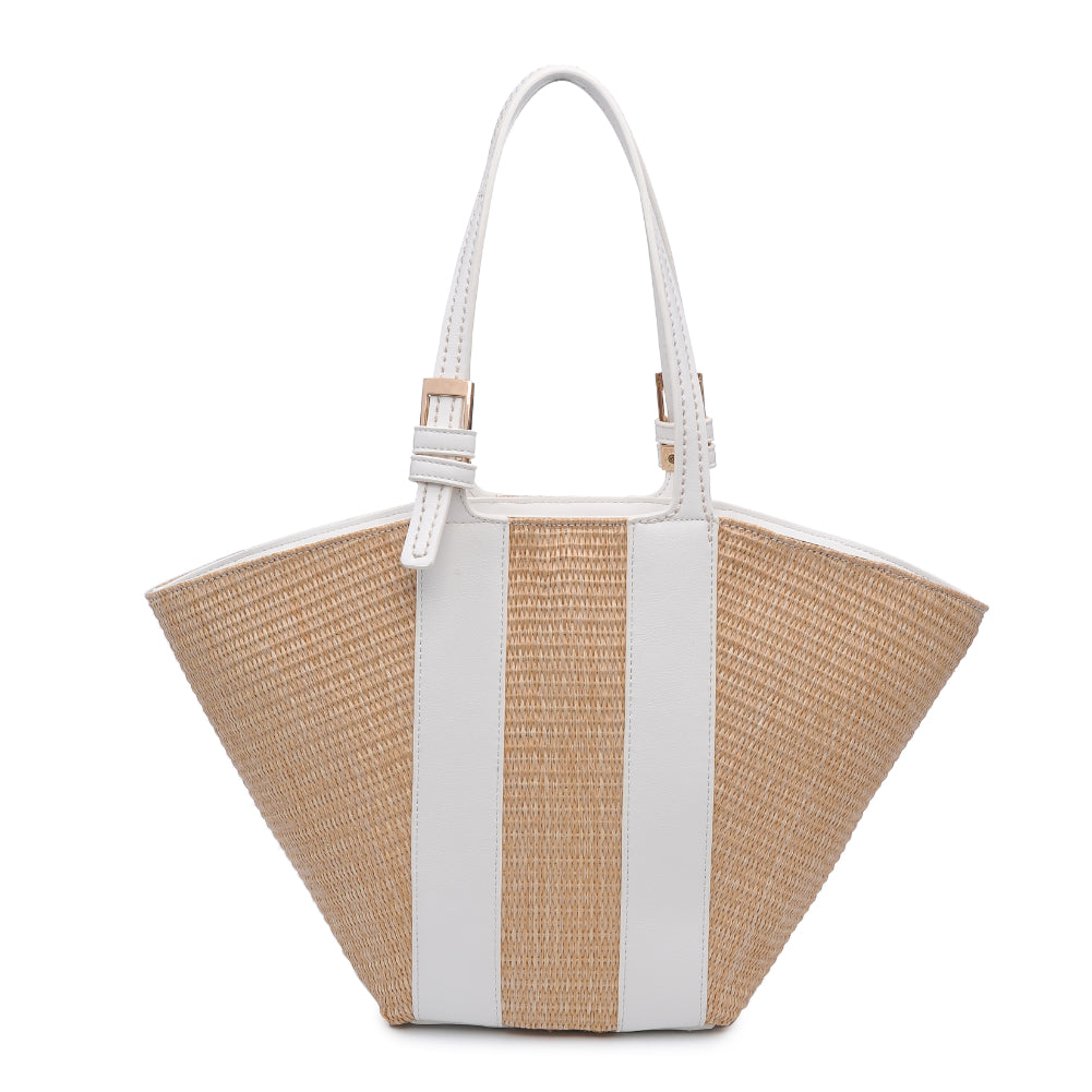 Product Image of Urban Expressions La Jolla Tote 840611179173 View 5 | White