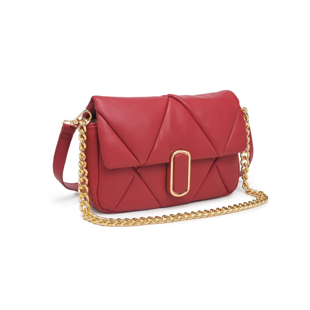 Woman wearing Red Urban Expressions Anderson Crossbody 840611113795 View 6 | Red