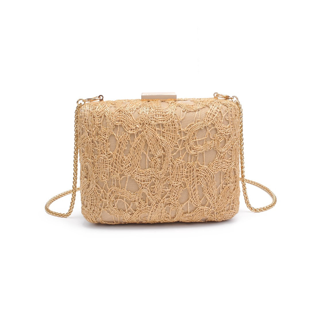 Woman wearing Natural Urban Expressions Ayla Evening Bag 840611149190 View 7 | Natural