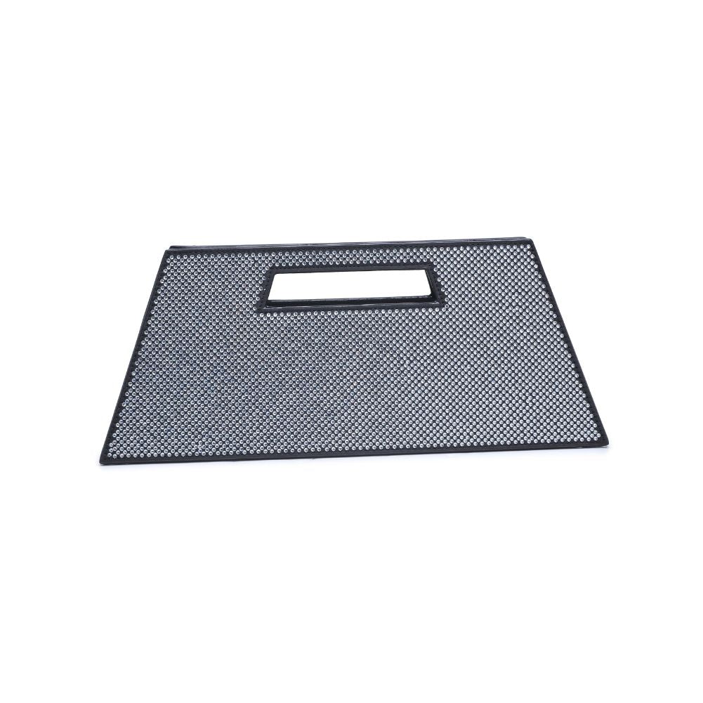 Urban Expressions Zinc Evening Bag 840611114334 View 7 | Silver Black