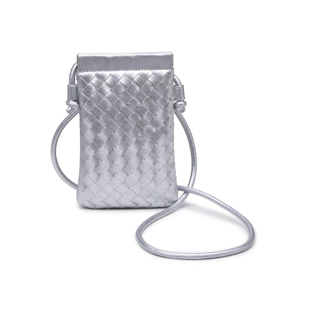 Product Image of Urban Expressions Jackie Crossbody 840611141989 View 5 | Silver