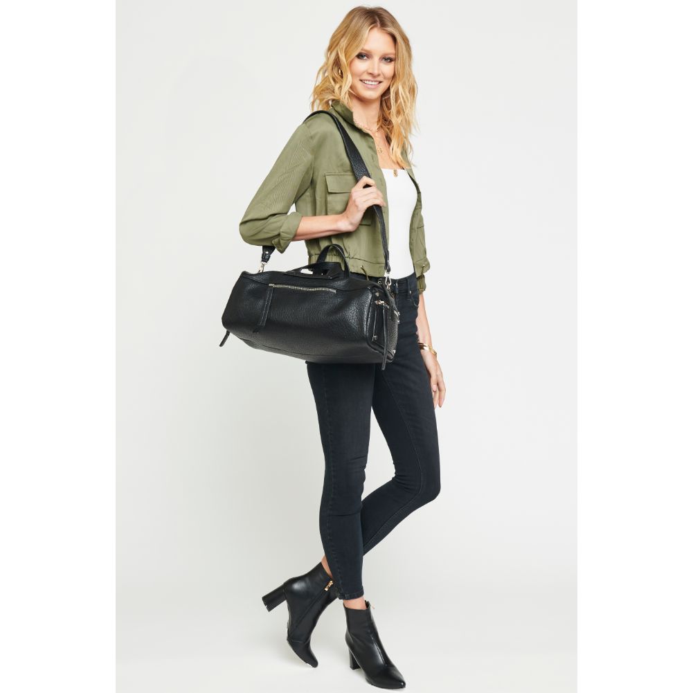 Woman wearing Black Urban Expressions Paloma Weekender NA-840611156723 View 1 | Black