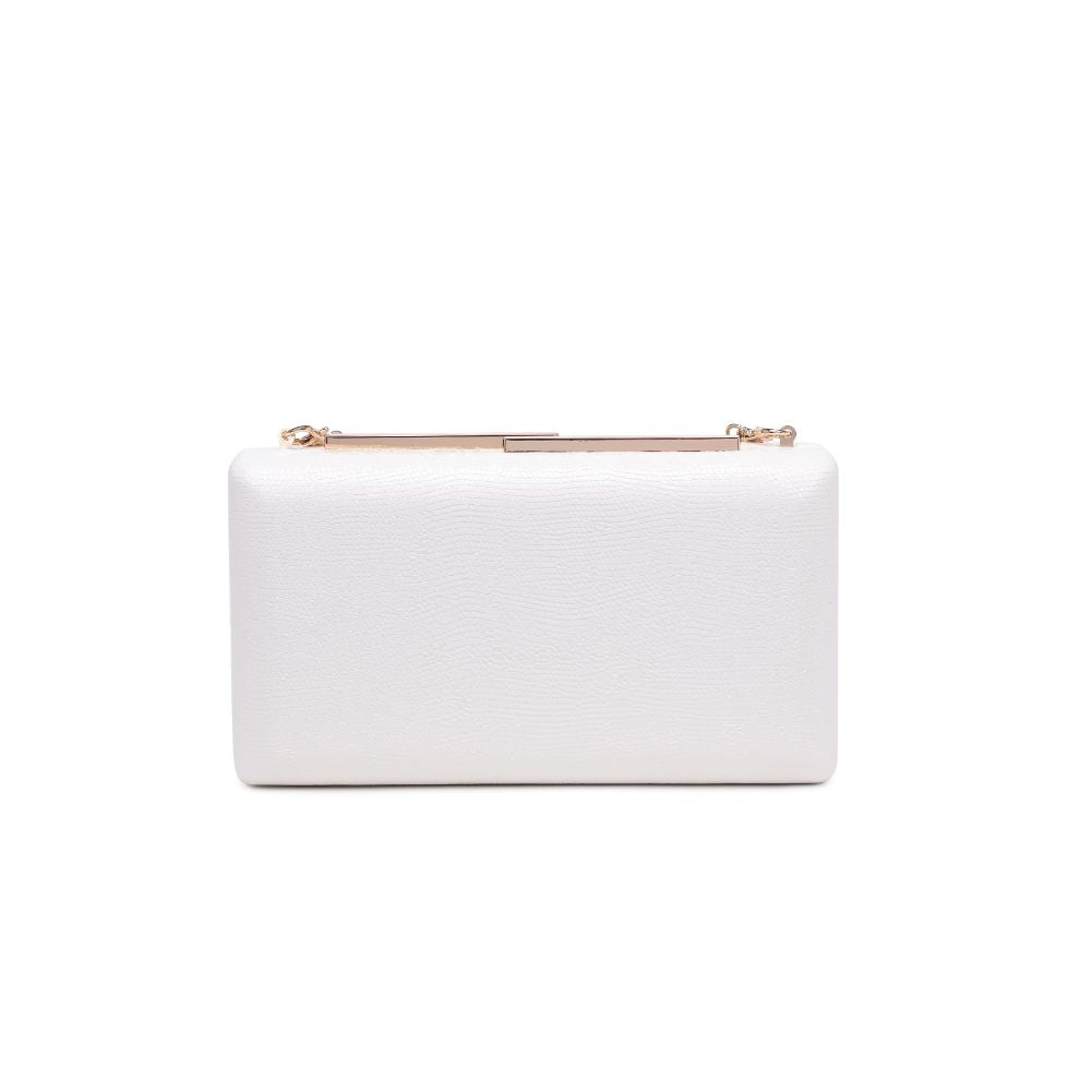 Product Image of Urban Expressions Thalia Evening Bag 840611118677 View 7 | White