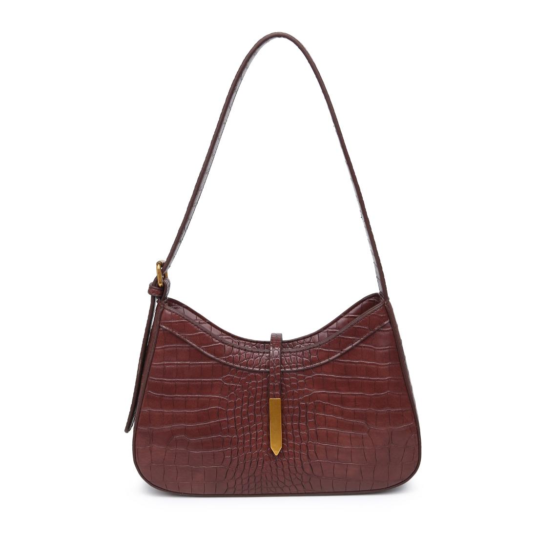 Product Image of Urban Expressions Judith Shoulder Bag 840611199683 View 5 | Chocolate