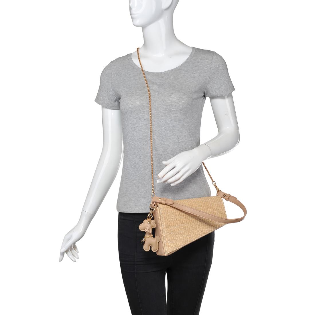 Product Image of Urban Expressions Taylor Shoulder Bag 840504202971 View 5 | Natural
