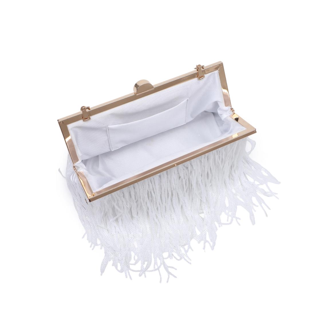 Urban Expressions Celestia Evening Bag 840504216091 View 4 | Ivory