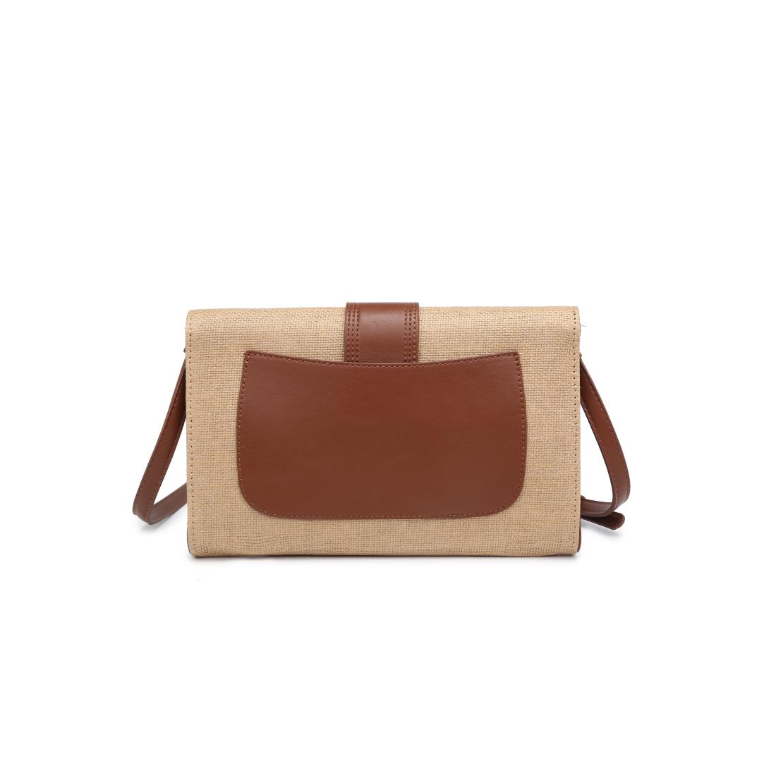 Product Image of Urban Expressions Sia Crossbody 840611151773 View 7 | Natural Tan
