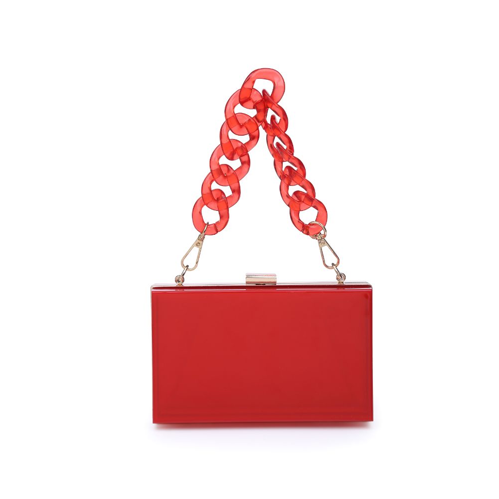 Product Image of Urban Expressions Lizzo Evening Bag 840611168368 View 1 | Red