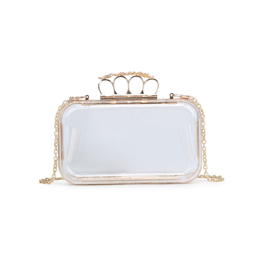 Product Image of Urban Expressions Crystelle Minaudiere 818209016872 View 7 | Clear