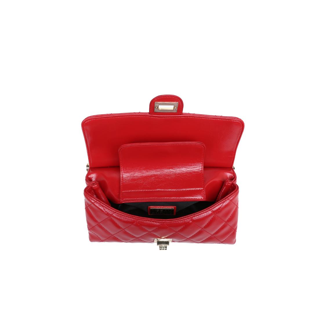 Woman wearing Red Urban Expressions Winslet Crossbody 840504205941 View 9 | Red