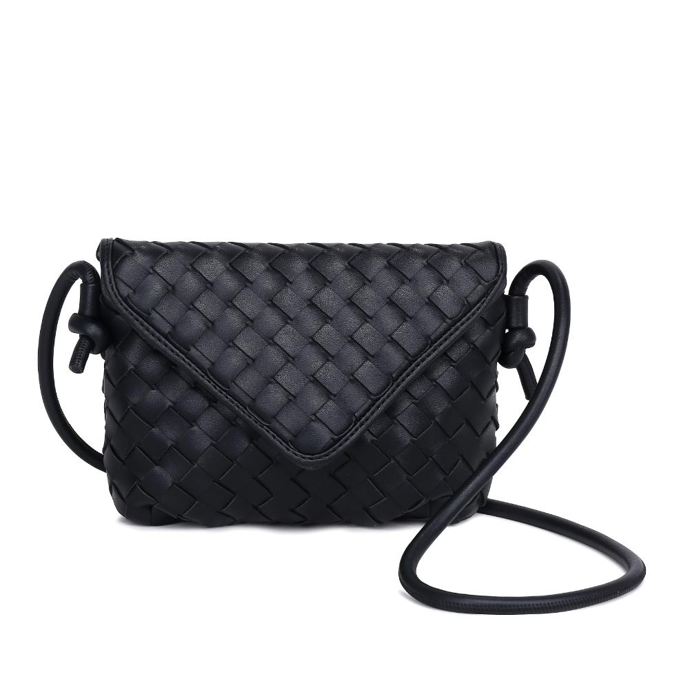 Woman wearing Black Urban Expressions Kylo Crossbody 840611124388 View 5 | Black
