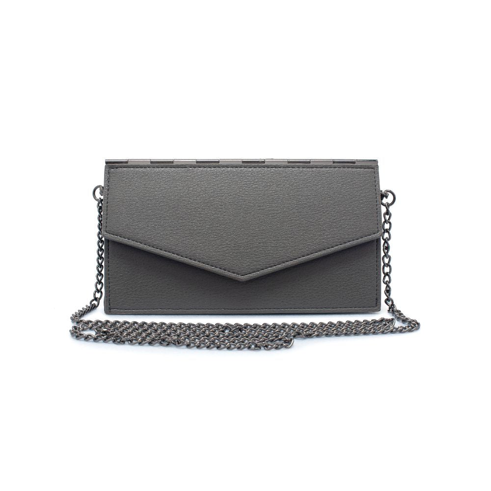 Product Image of Urban Expressions Lydia Crossbody 840611174598 View 1 | Gunmetal