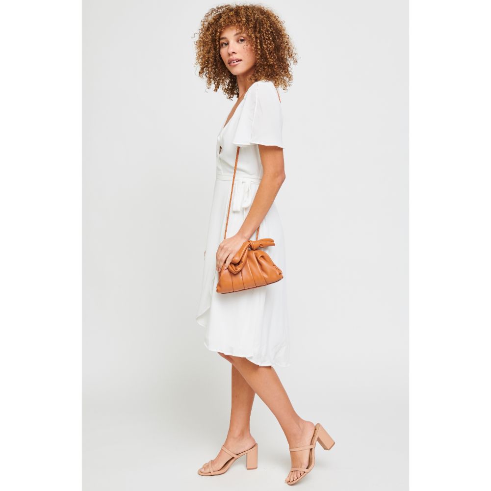 Woman wearing Whisky Urban Expressions Mona Crossbody 840611178473 View 1 | Whisky