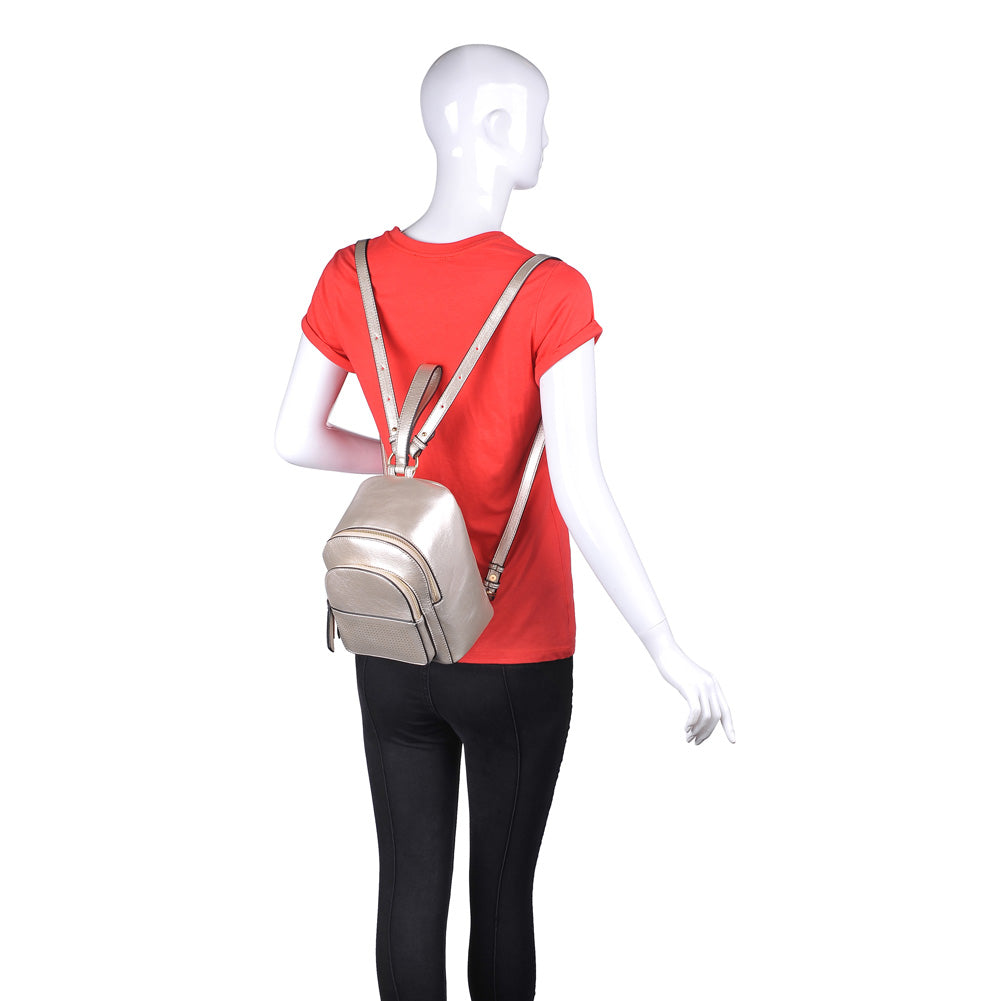 Product Image of Urban Expressions Kelly Backpack NA-840611151391 View 5 | Pearl Gold