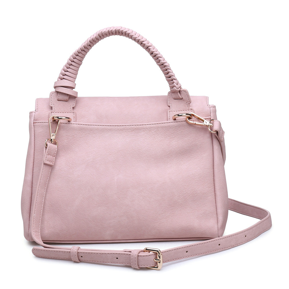 Product Image of Urban Expressions Jonah Satchel 840611144867 View 3 | Blush