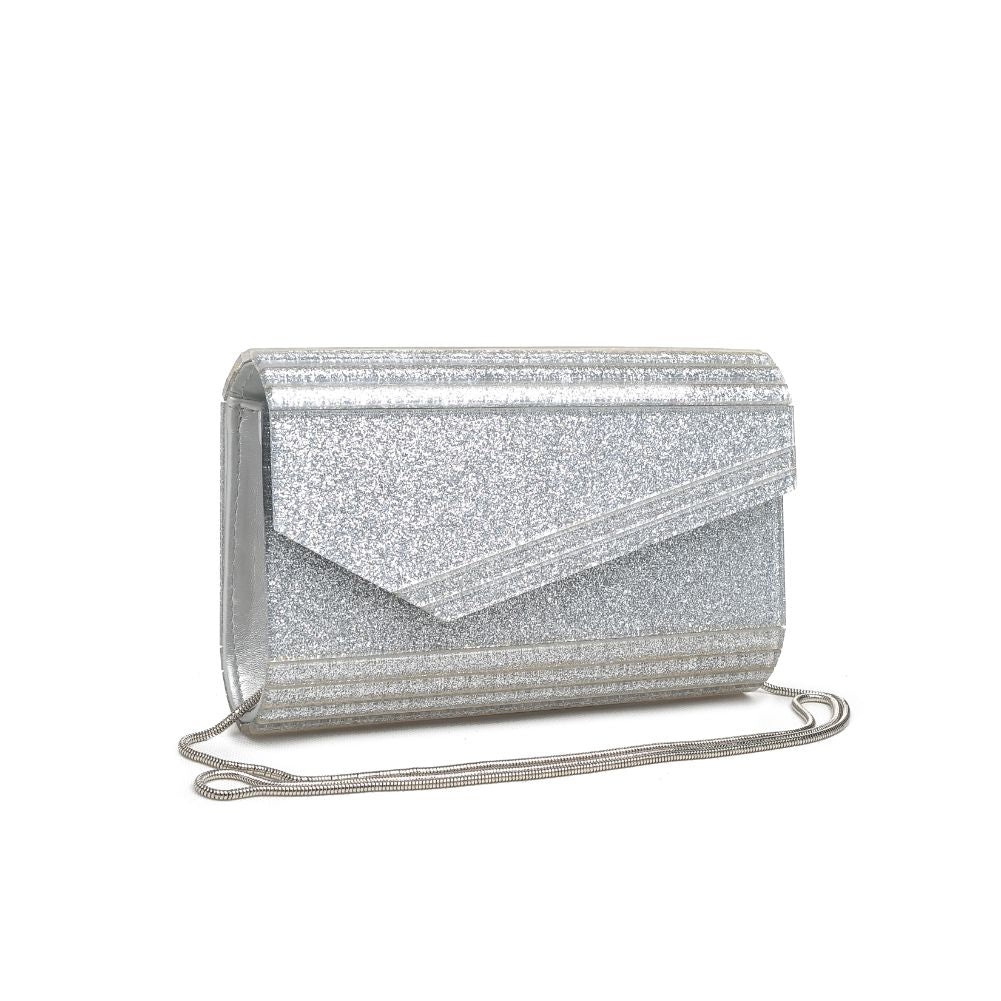 Product Image of Urban Expressions Kesha Evening Bag 840611169792 View 2 | Silver